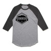 CTH Logo SS - AS Colour 3/4 Raglan Tee Unisex